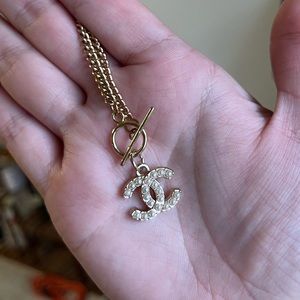 Pearl Necklace with gold 8” chain